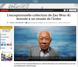 Le Figaro.fr "Collection de Zao Wou-Ki"